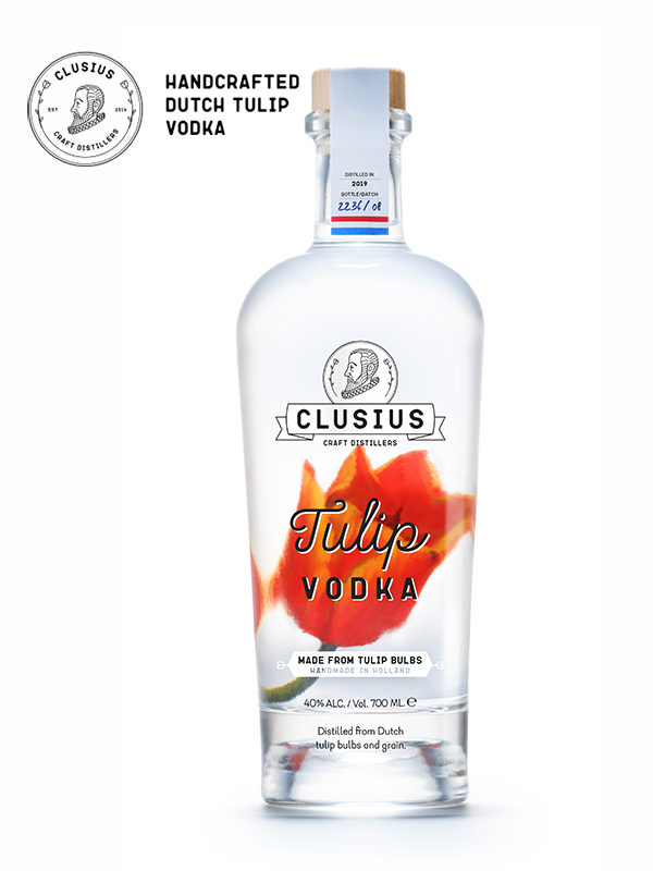Clusius Dutch Tulip Vodka