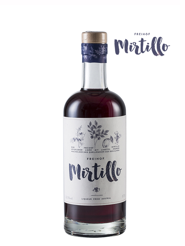 Mirtillo AUSTRIAN BLUEBERRY AND JUNIPER LIQUEUR