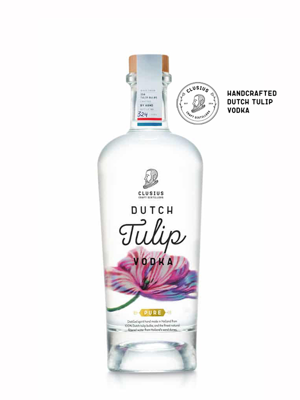 Clusius Dutch Tulip Vodka PURE